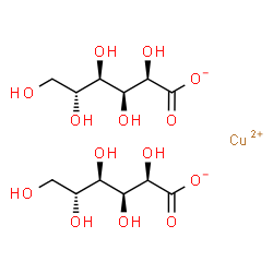 COPPER(II)GLUCONATEMONOHYDRATE结构式
