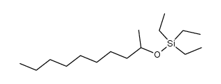 2-(triethylsiloxy)decane结构式