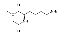 alpha-acetyllysine methyl ester结构式