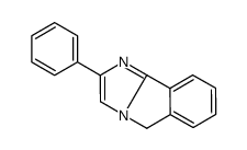 2-phenyl-5H-imidazo[2,1-a]isoindole结构式