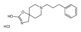 8-(3-phenylpropyl)-1-oxa-3,8-diazaspiro[4.5]decan-2-one,hydrochloride结构式
