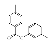 (3,5-dimethylphenyl) 4-methylbenzoate结构式