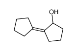 1,1'-bi(cyclopentyliden)-2-ol Structure