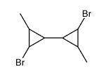 1-bromo-2-(2-bromo-3-methylcyclopropyl)-3-methylcyclopropane Structure