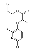 2-bromoethyl 2-(2,6-dichloropyridin-3-yl)oxypropanoate Structure