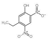 5-ethyl-2,4-dinitro-phenol结构式