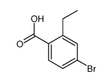 4-溴-2-乙基苯甲酸结构式