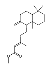 Enantio-labdien-8(20),13-15-saeure-methylester Structure