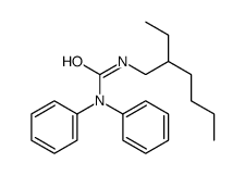 3-(2-ethylhexyl)-1,1-diphenylurea Structure