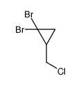 1,1-dibromo-2-(chloromethyl)cyclopropane结构式