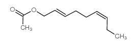 (E,Z)-乙酸-2,6-壬二烯-1-醇酯结构式