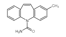 2-methyl-5h-dibenz[b,f]azepine-5-carboxamide结构式