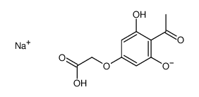 sodium 2-(4-acetyl-3,5-dihydroxy-phenoxy)acetate picture