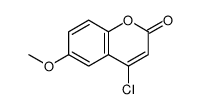 4-chloro-6-methoxychromen-2-one Structure