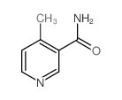 4-甲基烟酰胺结构式