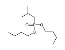 1-[butoxy(2-methylpropyl)phosphoryl]oxybutane Structure