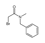 N-苄基-2-溴-N-甲基乙酰胺结构式