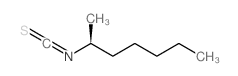 (2S)-2-isothiocyanatoheptane Structure