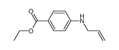 4-allylamino-benzoic acid ethyl ester结构式
