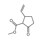 methyl 2-ethenyl-5-oxocyclopentane-1-carboxylate Structure