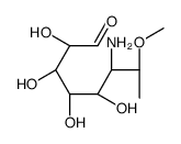(2R,3S,4S,5R,6S,7R)-6-amino-2,3,4,5-tetrahydroxy-7-methoxyoctanal Structure