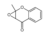 2-methylchromone epoxide Structure