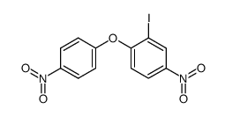 2-iodo-4-nitro-1-(4-nitrophenoxy)benzene结构式