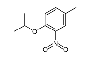 4-甲基-1-(1-甲基乙氧基)-2-硝基苯结构式