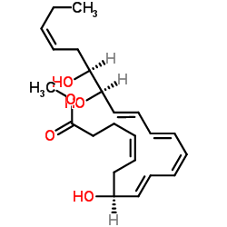 消退素D2甲基酯结构式