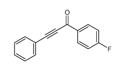 1-(4-fluorophenyl)-3-phenyl-2-propyn-1-one Structure