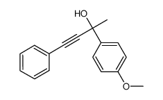 2-(4-methoxyphenyl)-4-phenyl-3-butyn-2-ol Structure