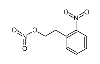 2-(2-nitrophenyl)ethyl nitrate Structure