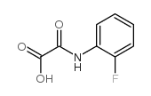 [(2-氟苯基)氨基](氧代)乙酸结构式