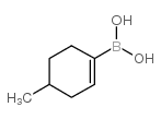 4-甲基环己烯-1-基硼酸结构式