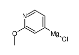 2-methoxy-pyridin-4-ylmagnesium chloride结构式