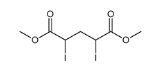 2,4-diiodo-glutaric acid dimethyl ester Structure