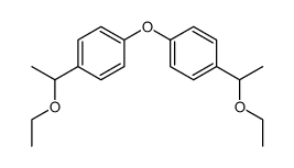 bis(4-(1-ethoxyethyl)phenyl) ether结构式