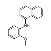 (2-methoxyphenyl)-(naphthalen-1-yl)-amine结构式