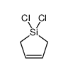 1,1-Dichloro-1-silacyclo-3-pentene结构式