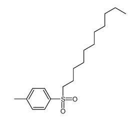 1-methyl-4-undecylsulfonylbenzene Structure