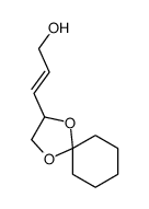 3-(1,4-dioxaspiro[4.5]decan-3-yl)prop-2-en-1-ol Structure