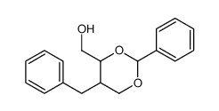 (5-benzyl-2-phenyl-1,3-dioxan-4-yl)methanol结构式