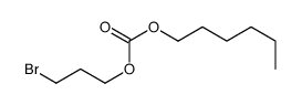 3-bromopropyl hexyl carbonate Structure