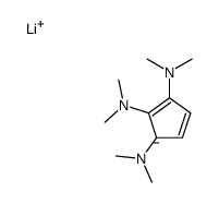 lithium,1-N,1-N,2-N,2-N,3-N,3-N-hexamethylcyclopenta-1,4-diene-1,2,3-triamine结构式