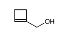 1-Cyclobutene-1-methanol Structure
