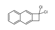 2,2-dichloro-1H-cyclobuta[b]naphthalene Structure