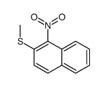 2-methylsulfanyl-1-nitronaphthalene Structure