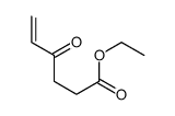 4-氧代-六基-5-辛烯酸乙酯结构式