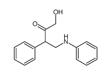 4-anilino-1-hydroxy-3-phenylbutan-2-one结构式