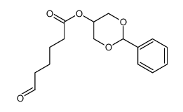 (2-phenyl-1,3-dioxan-5-yl) 6-oxohexanoate Structure
